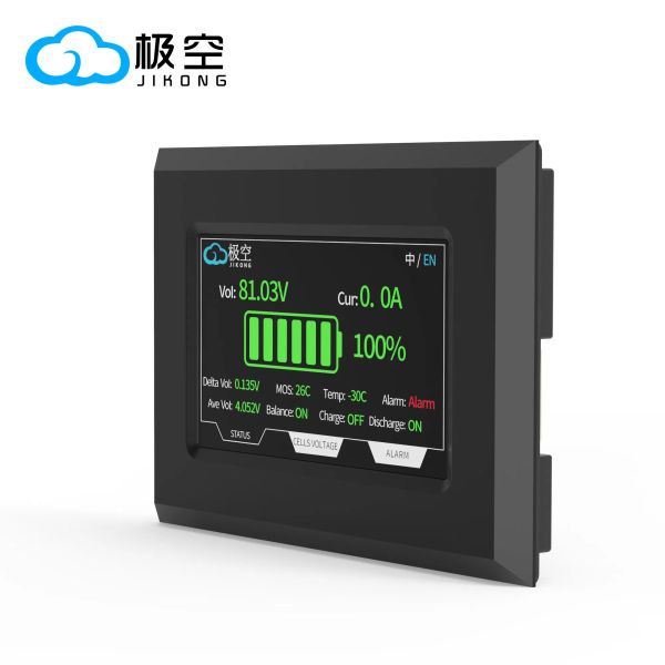 Jikong BMS 4.3 Inch Screen Display with a 3500mm Cable and 4 Fixing Screws for Jikong BMS