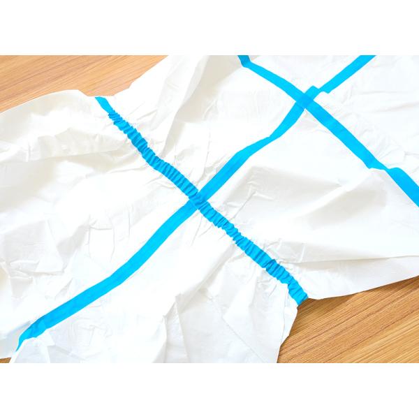 Disinfect Bio Security Type 4 Disposable Coveralls 65g SF Microporous Suit For Men Women