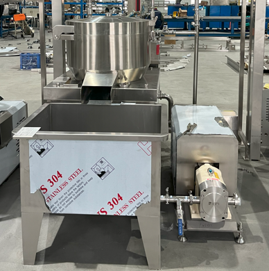 High Speed Soymilk Grinding System for Garment Shop Manufacturing Efficiency