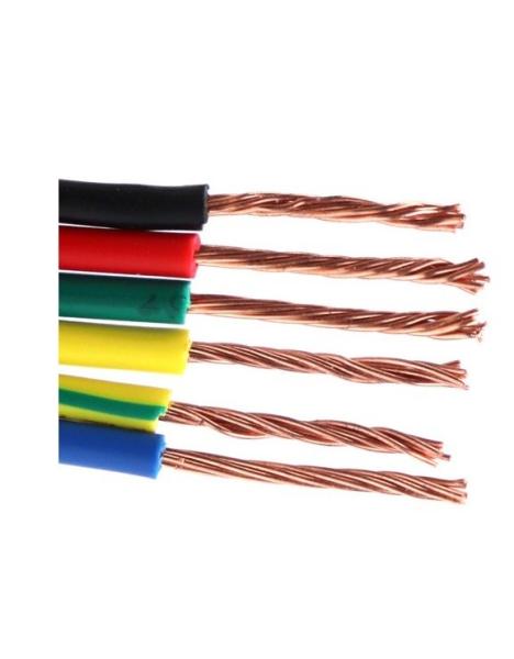 LV 2.5MM PVC Insulated Industrial Cables IEC60227 Stranded Copper Ground Wire