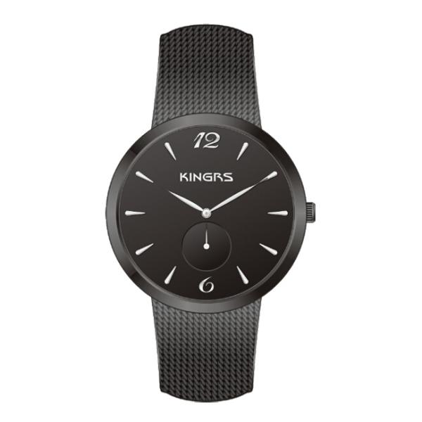 Men Quartz 304 Stainless Steel watches With Gold Mesh Band 22 * 18 mm