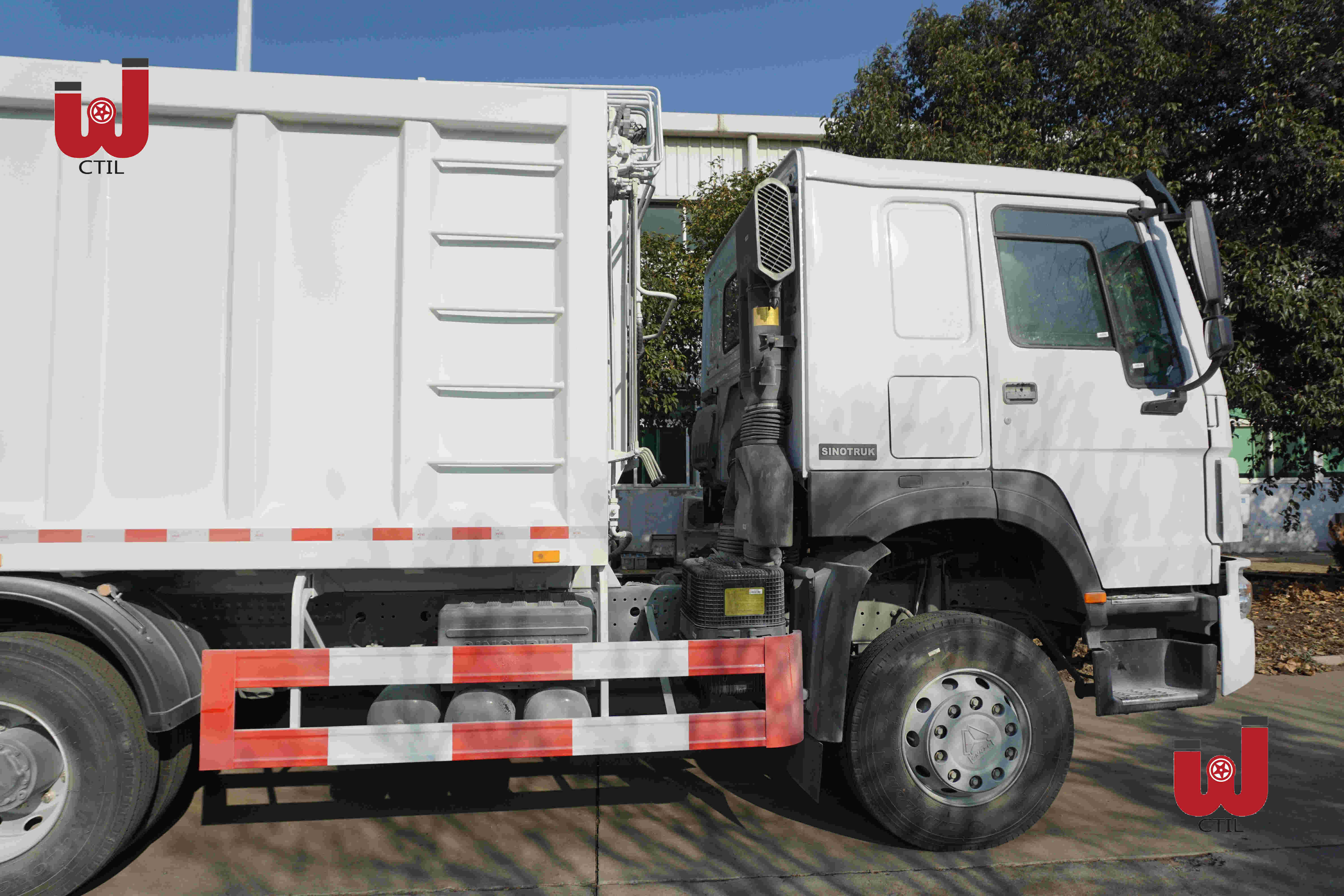 Евро 2 собрания 6x4 мусоровоза Compactor 16CBM