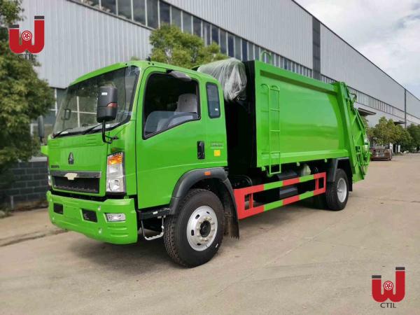 Light Duty 8CBM back loader garbage remoral compactor Garbage Truck