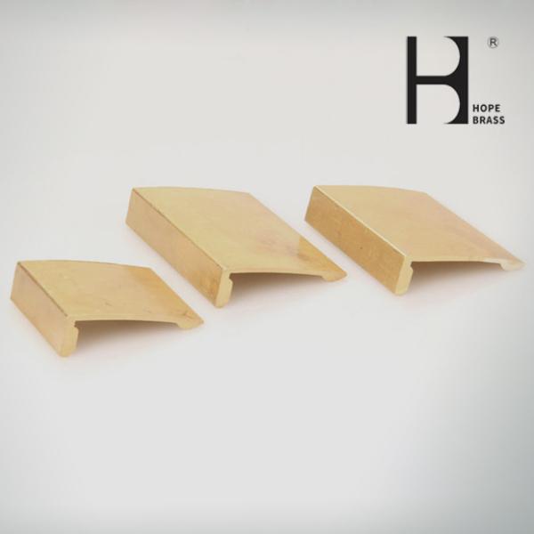 Golden Yellow Anti Fade Brass Pen Clip SGS Certification