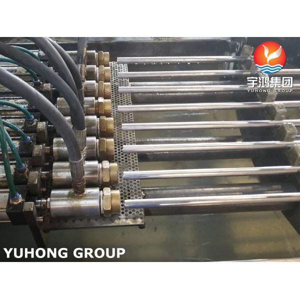 ASTM A249 / ASME SA249 TP316L Tubos aquecidos brilhantes Tubos soldados de aço inoxidável