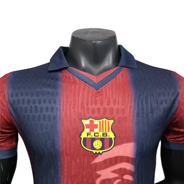 FC Barcelona Custom Graphic Jersey - Polyester, S-XXL, Slim Fit