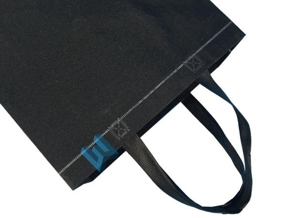 manufacturer of glitter laminated non woven tote cloth bag for sale