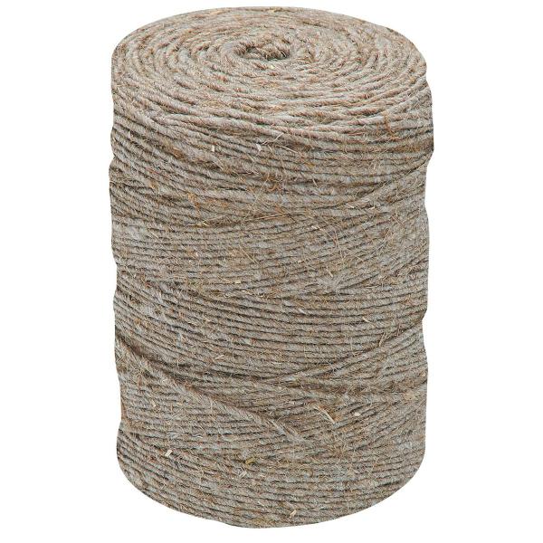YILIYUAN ROPE 5 mm 6mm baler jute twine yarn rope 3ply roll Multifunction Twist Rope