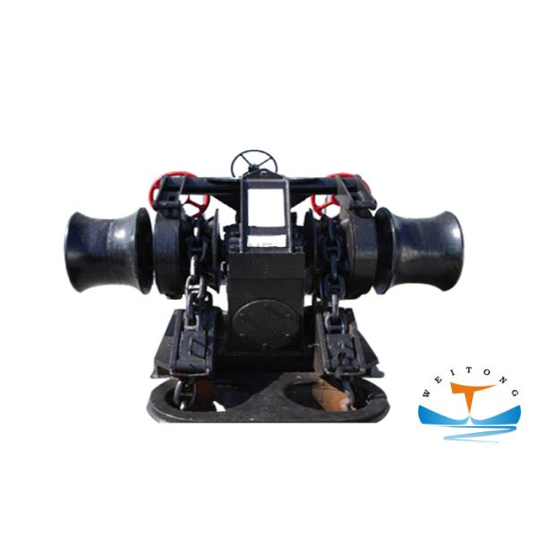 One Drum Electric Anchor Windlass , Double Warping End Anchor Winch For Small Boats