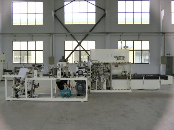 Bilingual Sanitary Napkin Packing Machine With Online Bag Making Device