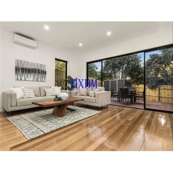 Порошок покрыл раздвижные двери 6063-T5 стекла AS2047 12A алюминиевые