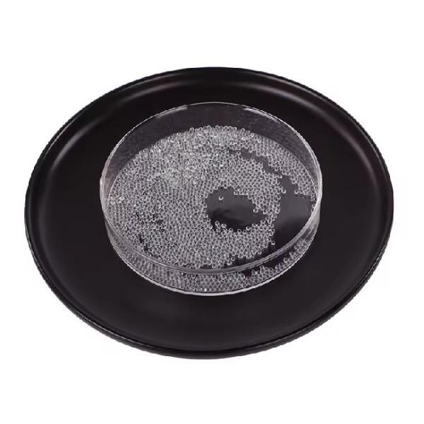 Transparent High Refractive Index Glass Beads Customized For Night Driving Safety