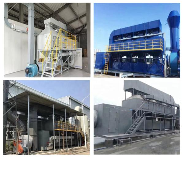 Technology Exhaust Gas Extraction Catalytic Combustion Device for Manufacturing Plant