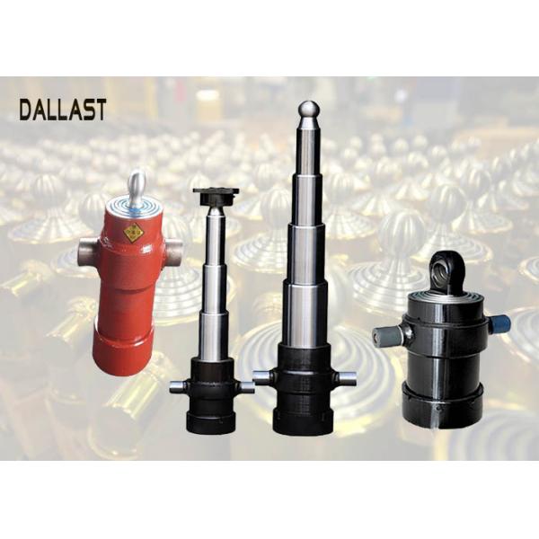 TG series Dump Truck Hydraulic Cylinder with Earring Trunnion