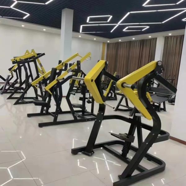 Steel Fitness Equipment Strength Training Plate Loaded Chest Press Machine for Gym Bodybuilding Shoulder and Arms Workout