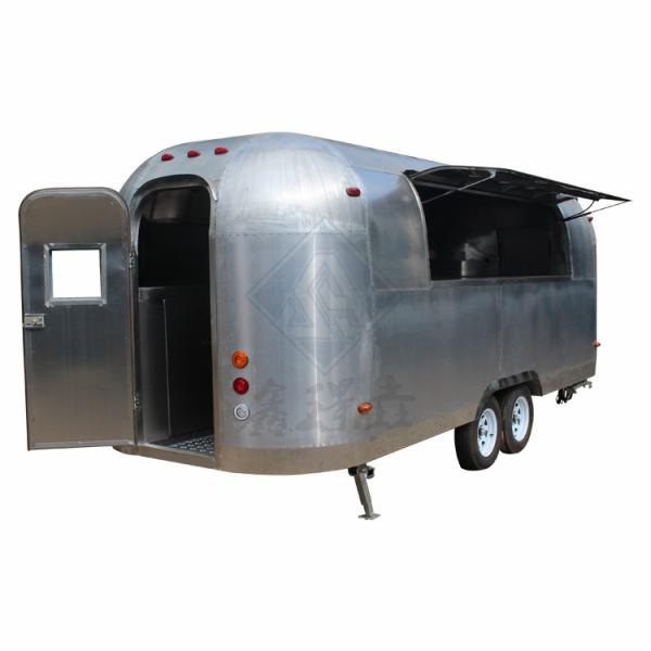 Fast Outdoor Enclosed Concession BBQ Food Trailer with Customised Design and Materials