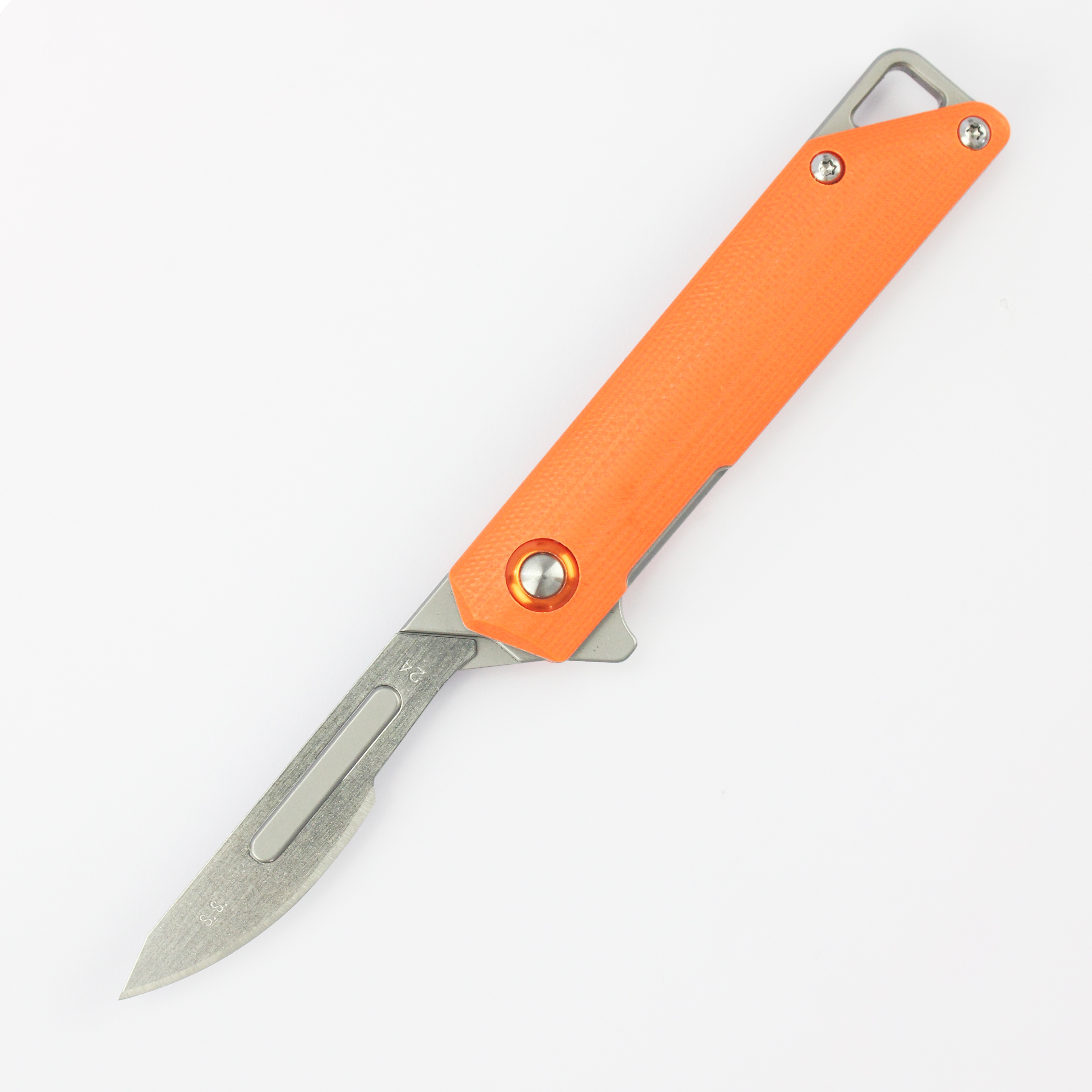 Scalpel Factory Direct Sales with G10 Handle Carbon Steel Folding Knife