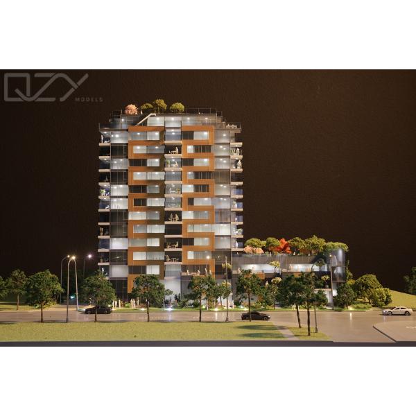 Вестбанк-1/100 Ванкувер Ричмондская модель квартир Архитектурная физическая модель