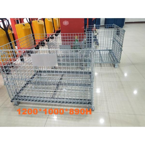 Provide Sample Welded Metal Cage for Warehouse Storage Equipment Pallet Technique