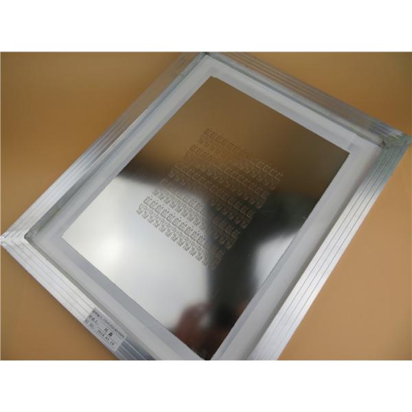 El aluminio enmarcó 520x420m m que el laser cortó la plantilla de SMT para PLCC QFP 0402