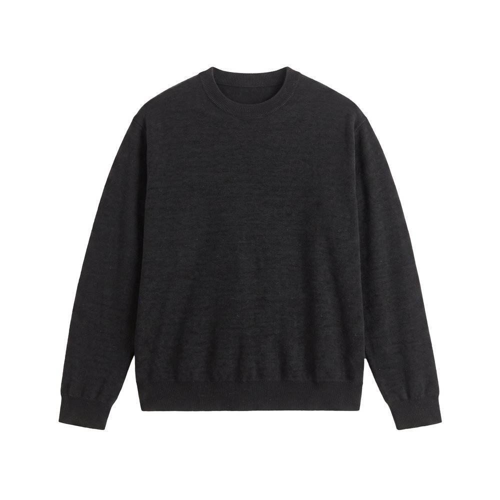 Men's Plus Size Long Sleeve Oversized Sweater Pullover Knitwear for Casual Wear