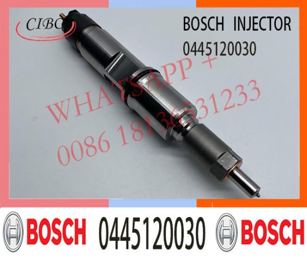 Inyector de combustible común diesel del carril 0445120030 0445120218 0986435517 51101006125 para el hombre