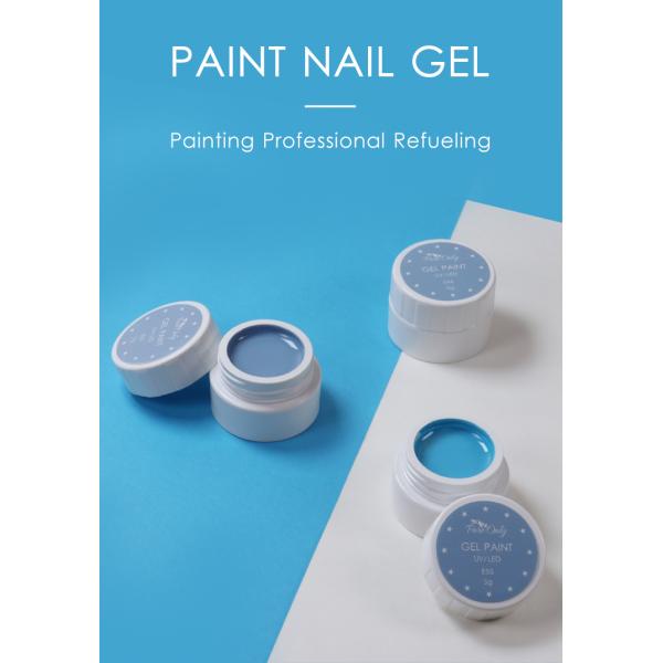 Non-Toxic Vegan Oem Gel Painting for Professional Nail Art Soak Off UV LED Private Label Color