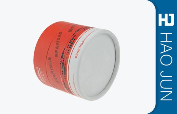 Cardboard Cylinder Containers / Red Paper Cylinder Box Packaging For Candy