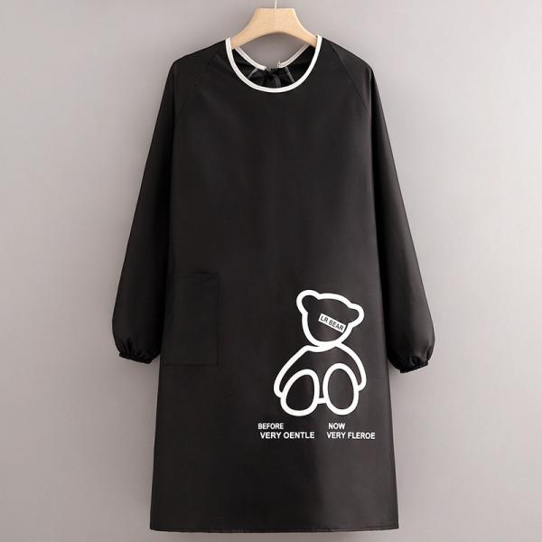 Custom Print Kitchen Cook Apron For Chef Sublimation Waterproof Cotton Polyester Apron Logo Set