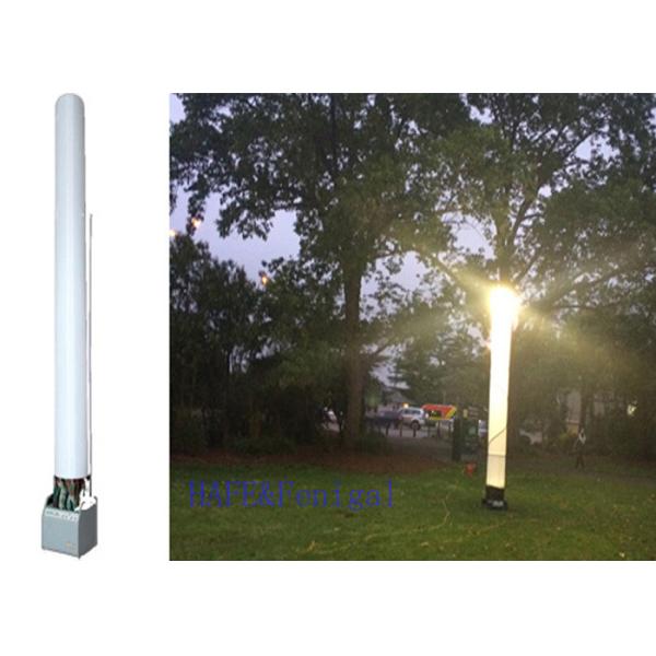 Лампа светлой башни призмы СИД раздувная СПРЯТАННАЯ для воздушного шара украшения