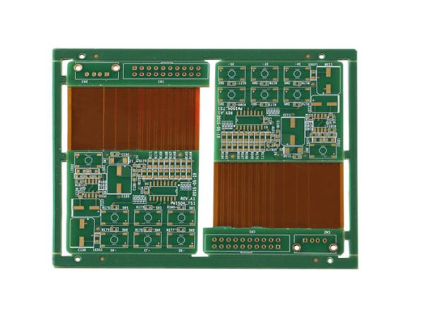Double Layer Hdi Rigid Flex Pcb In Automotive Frequency Converter