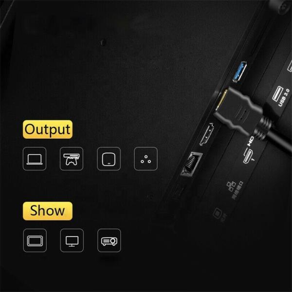 HDMI2.0ケーブル 4K 60Hz 18Gbps ゴールドプレート 1M 2M 3M