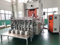 12000 Pcs / hora Máquina automática para hacer contenedores de papel de aluminio para la producción a gran escala