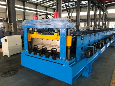 0.9mm - 1.3mm Thickness Floor Deck Sheet Metal roll former 0 - 15m/min Normal Speed 22KW