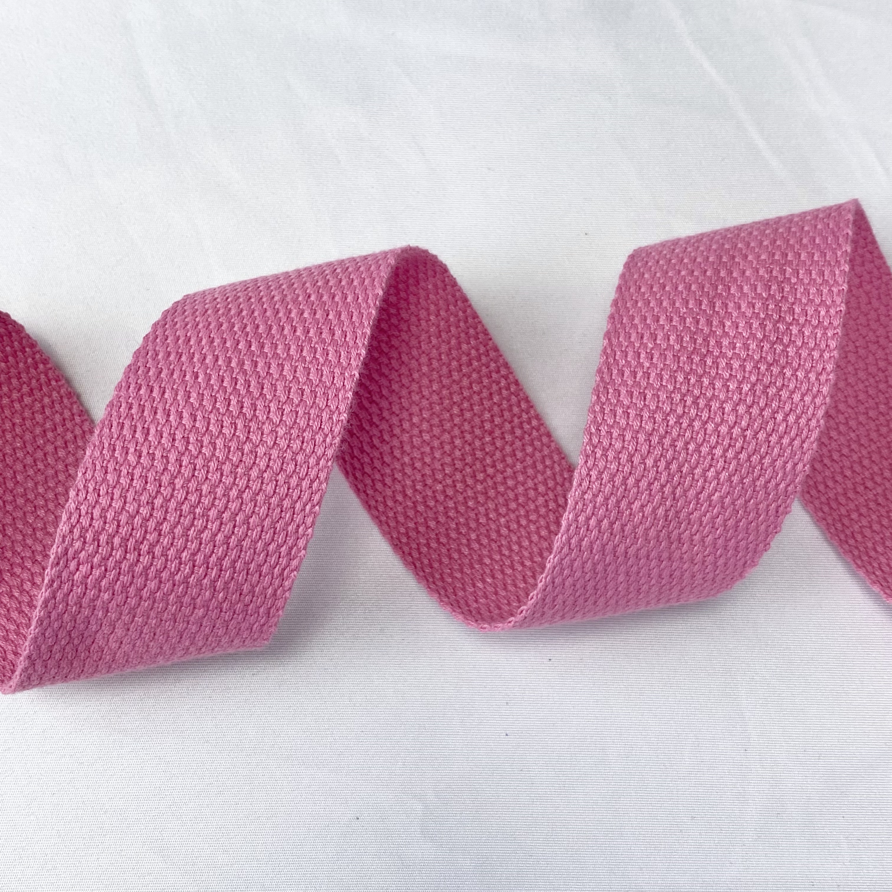 Soft bead Polyester-cotton webbing in a variety of colors Dupont Tote bag strap Textiles
