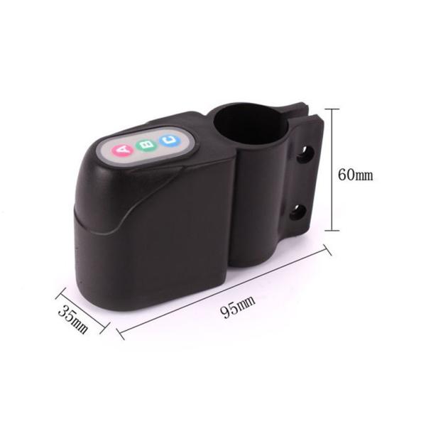 110db Wireless Remote Control Vibration Alarm for Bicycle Anti-theft Protection System