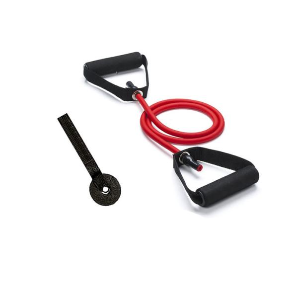 TPE 120cm Yoga Pull Rope Pull Rope Elastic Resistance Bands Door Anchor
