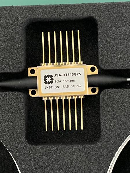 Janhoo 1550nm G35 Polarization Maintaining SOA Butterfly SOA Semiconductor Optical Amplifier