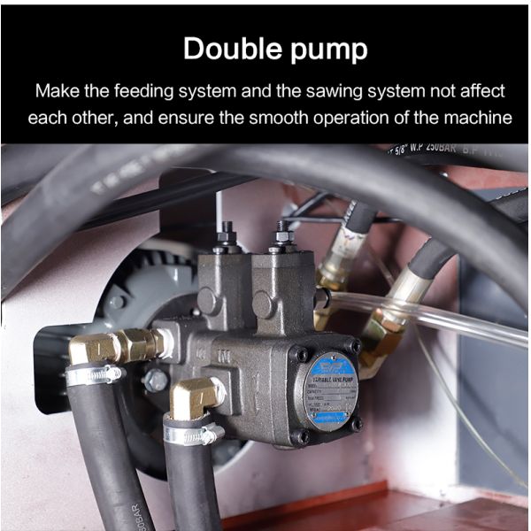 Cader 350CNCServo Automatic Feeding Small square Pipe Cutting Machine 90 Degree Pipe Cutting Machine Price Factory Direct Sales