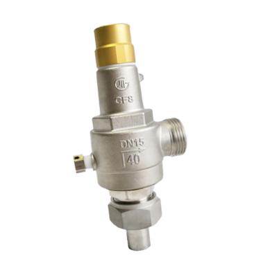 OEM Cryogenic Safety Valve Stainlerss Steel 304 316 For Water Heater Gas