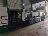 Máquina de moldagem por injecção de plásticos usados de 450 toneladas haitiana com diâmetro de parafuso de 40 mm