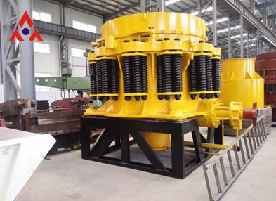 Tipo cone industrial da mola da eficiência elevada do triturador do cone que esmaga a máquina