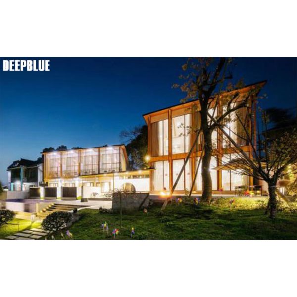 CE Certificate Prefab Steel House Fast Building Light Steel Structure House Villa