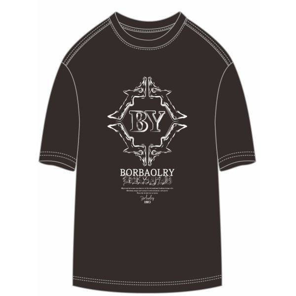 Quality Certification Spring Summer New American Retro Collection Heavy Casual Printed T-Shirt