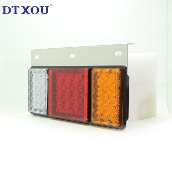 Push Fitting Installation LED Combination Tail Light Energy Saving 12V/24V Waterproof