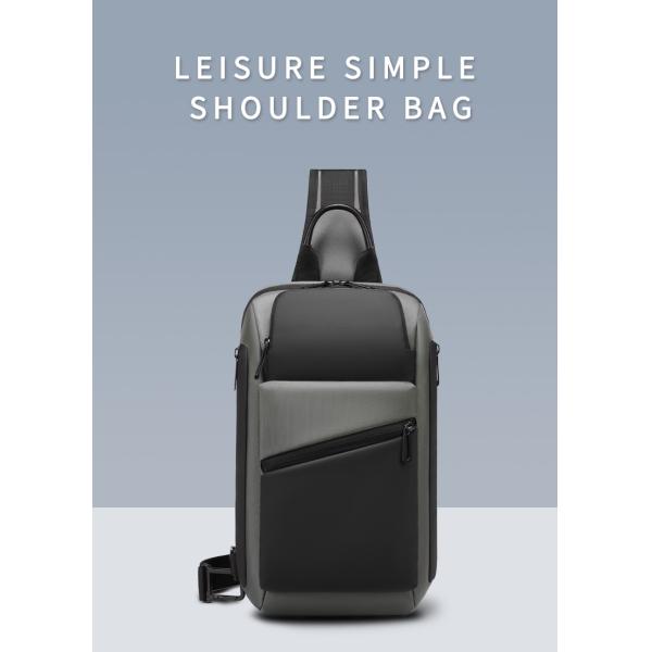 MingLu Новый многофункциональный кроссбоди мужской сумки стиль плечевой сумки мужской шлем одиночный грудной сумки для наружного использования