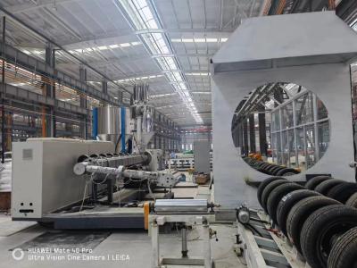 Máquina de tubos de aço pré-isolado de espuma de polyurethane 6-12m