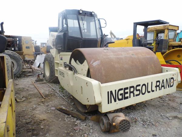 USED INGERSOLL-LAND SD-175D Single Drum Vibration Road Roller For Sale