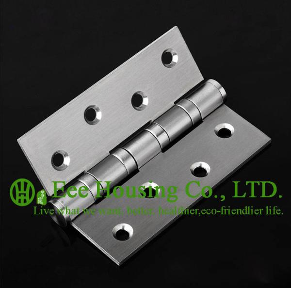 Brushed Finished 304 stainless steel Hinges for timber doors,ball bearing hinges, no noise