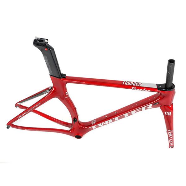 Рамка велосипеда дороги углерода колеса 700x25C, тормоз Frameset THUNDER-C 46cm оправы углерода